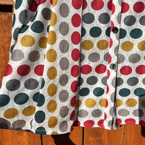 EUC Trisha Tyler Dots Blouse. XL - Picture 5 of 7